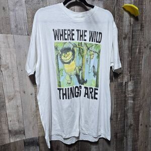 Junk Mail White Where The Wild Things Are Book Unisex Graphic Tee